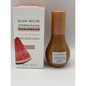 Glow Recipe Watermelon Glow Niacinamide‎ Hue Drops Sun Glow Tinted Serum BNIB